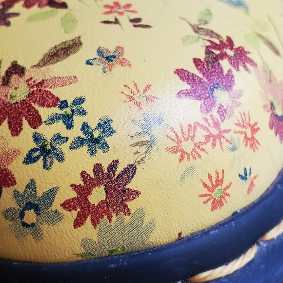 Rare Dr. Martens 1460 W Boots Sun Yellow Little Flowers Floral 8 - Picture 5 of 10